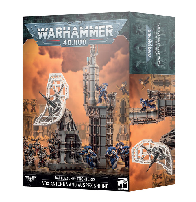 Warhammer 40,000 Battlezone: Fronteris Vox-Antenna and Auspex Shrine (64-56) - Pastime Sports & Games