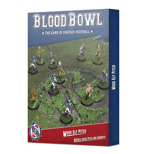 Blood Bowl Wood Elf Pitch Dugouts (200-68) - Pastime Sports & Games