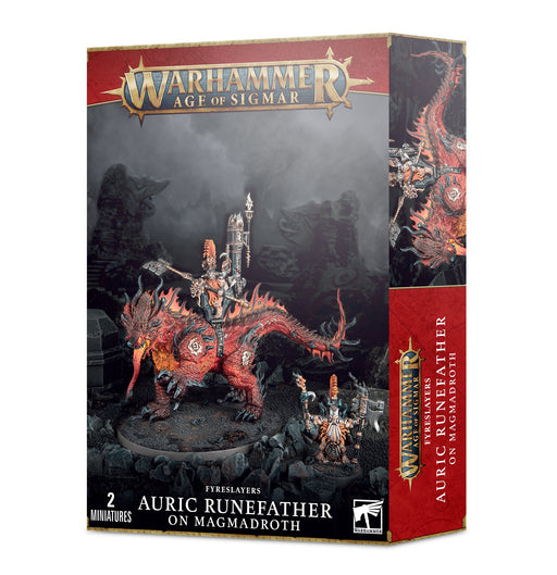 Warhammer Age Of Sigmar Fyreslayers Auric Runefather On Magmadroth (84-23) - Pastime Sports & Games