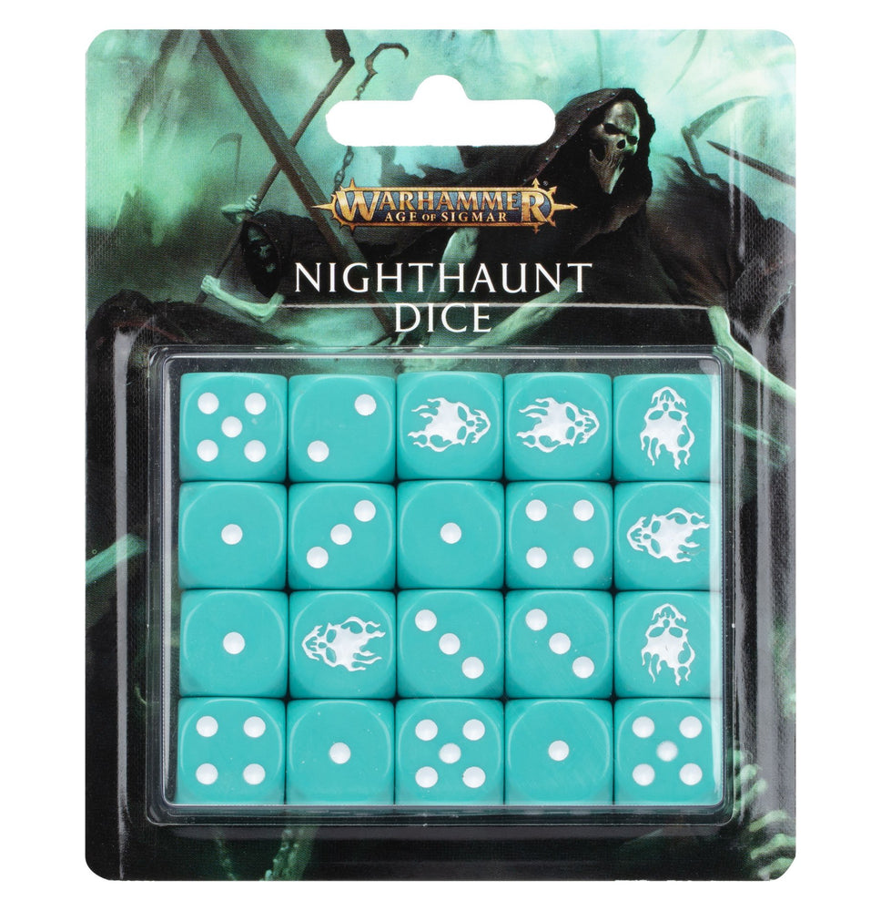 Warhammer Age Of Sigmar Nighthaunt Dice (66-76) - Pastime Sports & Games