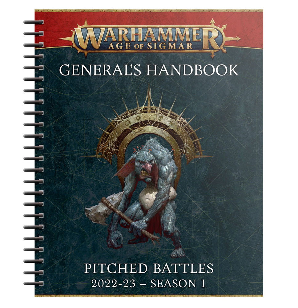 Warhammer Age Of Sigmar 2022 General's Hanbook Pitched Battles (80-18) - Pastime Sports & Games