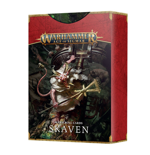 Warhammer Age Of Sigmar Warscroll Cards Skaven (90-05) - Pastime Sports & Games