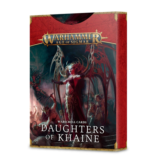 Warhammer Age Of Sigmar Warscroll Dards Daughters Of Khaine (85-05) - Pastime Sports & Games