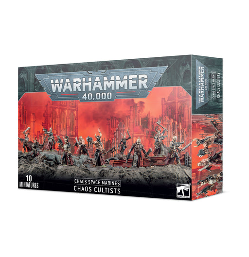 Warhammer 40,000 Chaos Space Marine Chaos Cultists (43-88) - Pastime Sports & Games