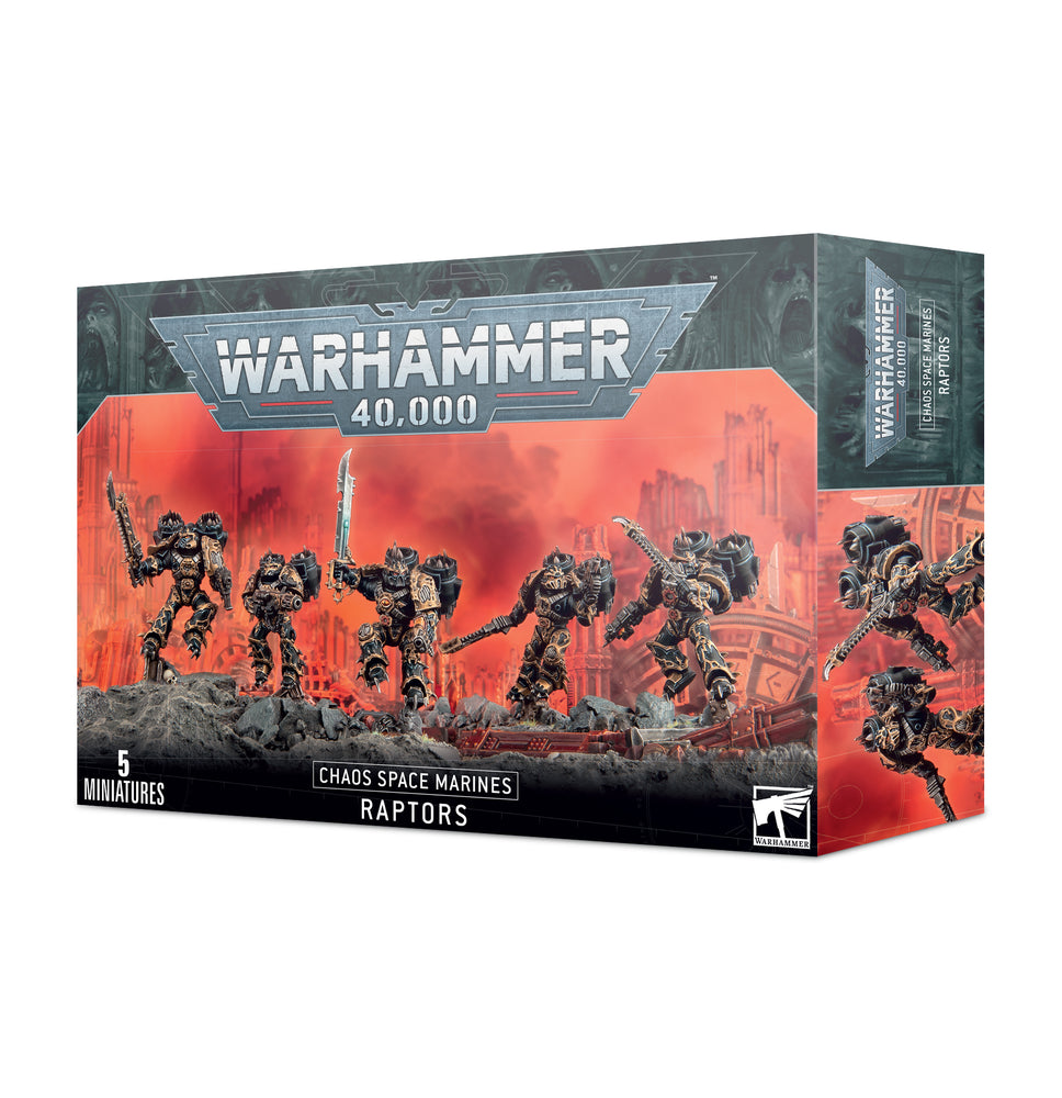 Warhammer 40,000 Chaos Space Marines Raptors (43-13) - Pastime Sports & Games