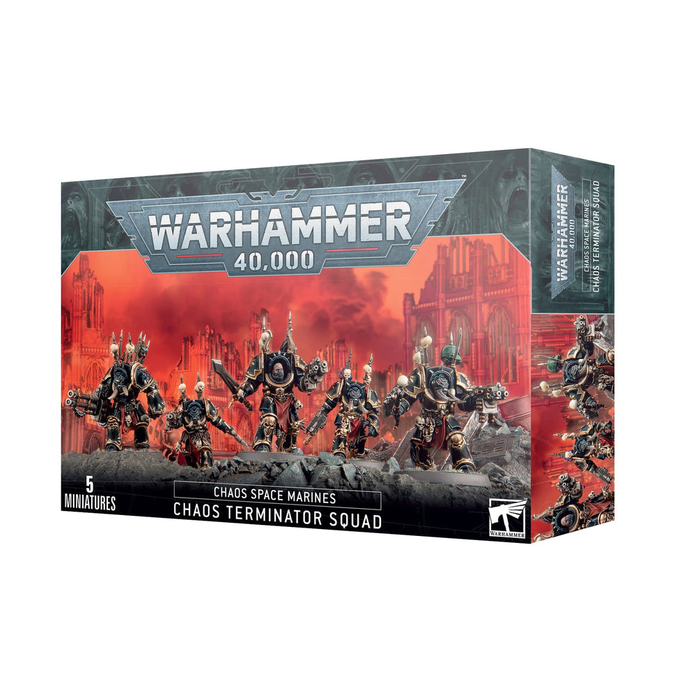 Warhammer 40,000 Chaos Space Marines Terminators (43-19) - Pastime Sports & Games