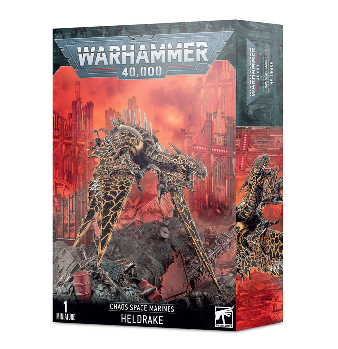 Warhammer 40,000 Chaos Space Marines Heldrake (43-15) - Pastime Sports & Games