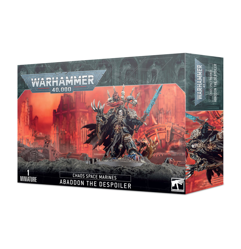 Warhammer 40,000 Chaos Space Marines Abaddon The Despoiler (43-60) - Pastime Sports & Games