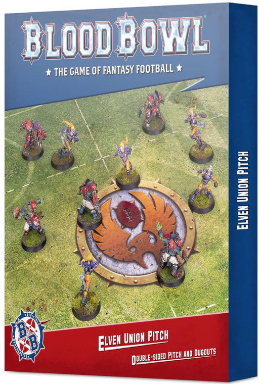 Blood Bowl Pitch & Dugouts - Elven Union (200-19) - Pastime Sports & Games