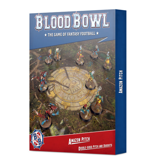Blood Bowl Amazon Pitch & Dugouts (202-29) - Pastime Sports & Games