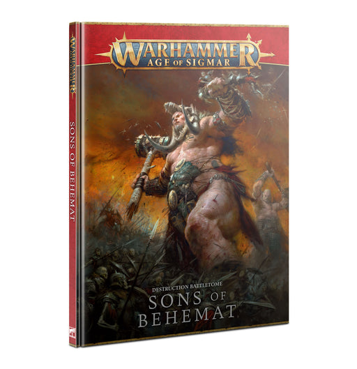 Warhammer Age Of Sigmar Battletome Sons Of Behemat (93-01) - Pastime Sports & Games