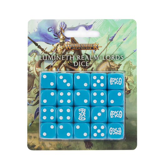 Warhammer Age Of Sigmar Lumineth Realm-Lords Dice Set (87-61) - Pastime Sports & Games