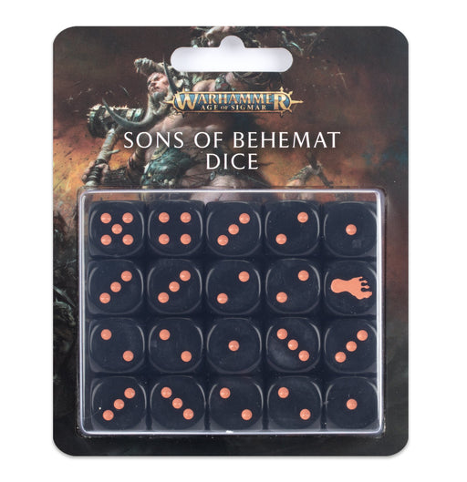 Warhammer Age Of Sigmar Sons of Behemat Dice Set (93-11) - Pastime Sports & Games