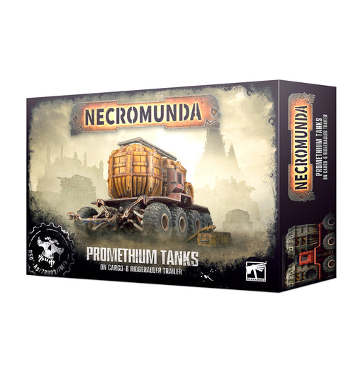 Necromunda Promethium Tanks On Gargo-8 Trailer (301-12) - Pastime Sports & Games