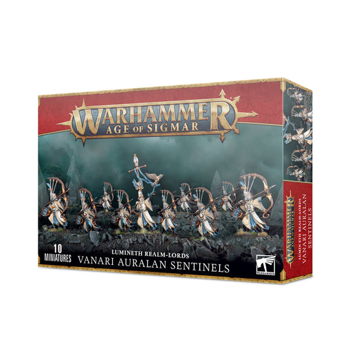 Warhammer Age Of Sigmar Lumineth Realm-Lords Vanari Auralan Sentinels (87-58) - Pastime Sports & Games