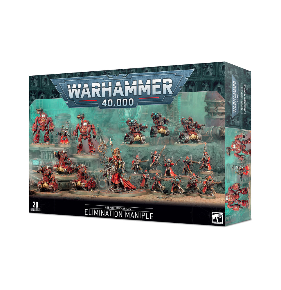 Warhammer 40,000 Battleforce Adeptus Mechanicus Elimination Maniple (59-29) - Pastime Sports & Games
