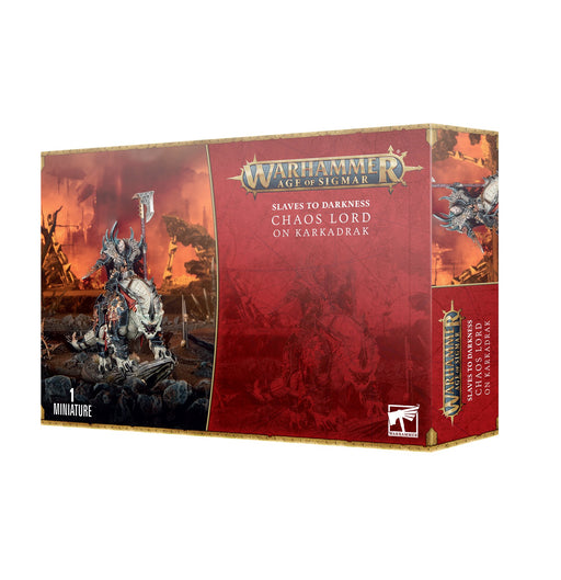 Warhammer Age Of Sigmar Slaves To Darkness Lord On Karkadrak (83-62) - Pastime Sports & Games