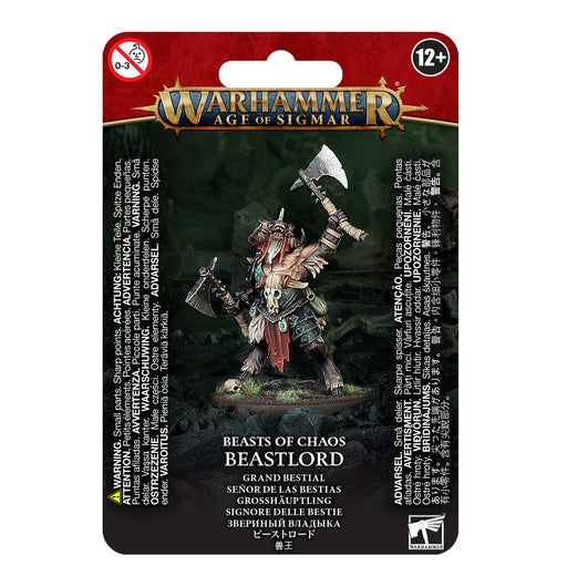 Warhammer Age Of Sigmar Beast Of Chaos Beastlord (81-17) - Pastime Sports & Games