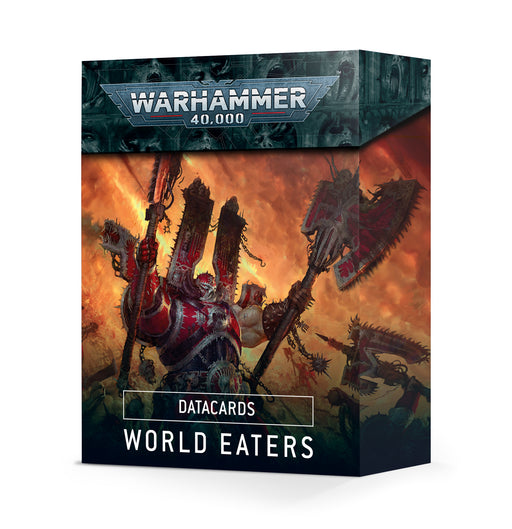 Warhammer 40,000 Datacards World Eaters (42-04) - Pastime Sports & Games