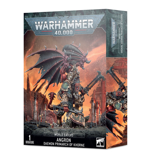 Warhammer 40,000 World Eaters Angron Daemon Primarch Of Khorne (43-28) - Pastime Sports & Games