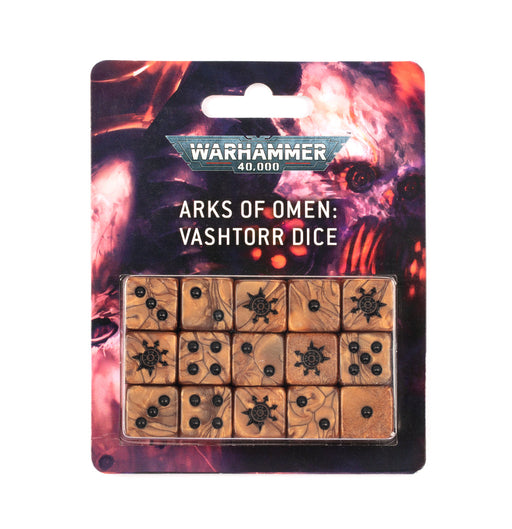Warhammer 40,000 Arks Of Omen Vashtorr Dice (43-31) - Pastime Sports & Games