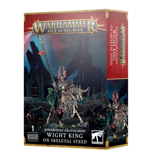 Warhammer Age Of Sigmar Soulblight Gravelords Wight King On Steed (91-65) - Pastime Sports & Games