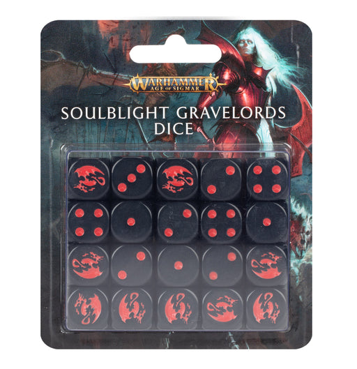 Warhammer Age Of Sigmar Soulblight Gravelords Dice (91-99) - Pastime Sports & Games