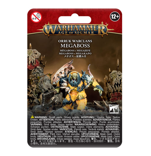 Warhammer Age Of Sigmar Ironjawz Orruk Megaboss (89-26) - Pastime Sports & Games