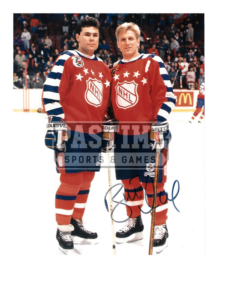 Brett Hull Autographed 8X10 NHL (Pose) - Pastime Sports & Games