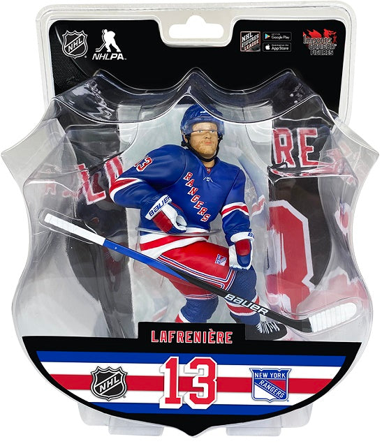 Alexis Lafreniere New York Rangers Player-Worn White and Purple Cap from  the 2021-22 NHL Season