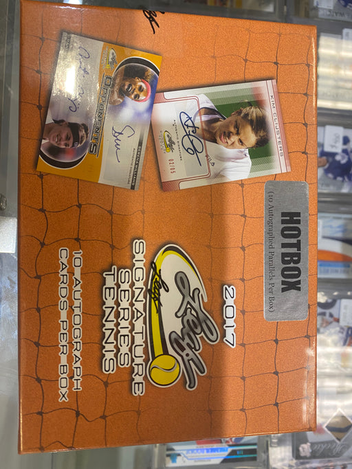 2017 Leaf Signature Series Tennis Hobby Box HOT BOX - Pastime Sports & Games