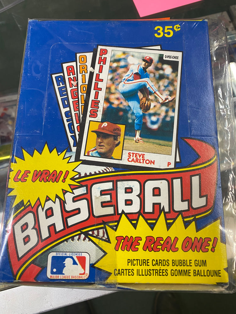 1984 O-Pee-Chee Baseball Wax Pack / Box - Pastime Sports & Games