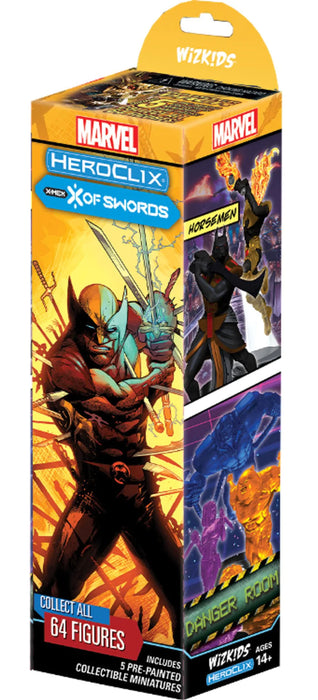 HeroClix X-Men X Of Swords Booster - Pastime Sports & Games