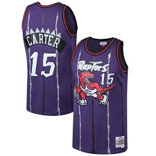 1998/99 Vince Carter Toronto Raptors Home Basketball Jersey (Purple Mitchell & Ness) - Pastime Sports & Games