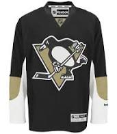 NHL Pittsburgh Penguins Black Blank Jersey - Pastime Sports & Games