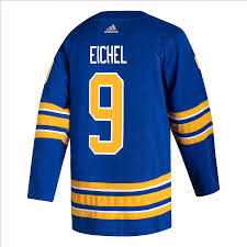Buffalo Sabres Jack Eichel 2021/22 Adidas Blue Hockey Jersey - Pastime Sports & Games