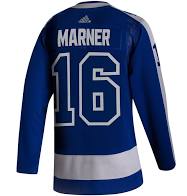 2020/21 Toronto Maple Leafs Mitch Marner Reverse Retro Jersey (Blue Adidas) - Pastime Sports & Games