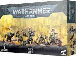 Warhammer 40,000 Orks Ork Nobz (50-12) - Pastime Sports & Games