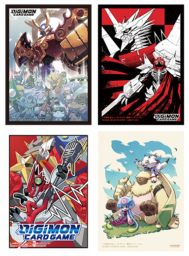 Digimon Official Card Sleeves Set 4 - Pastime Sports & Games