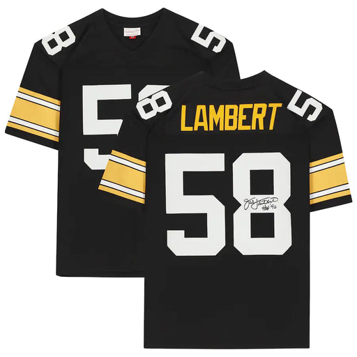 Mitchell & Ness Pittsburgh Steelers Kevin Greene Replica Throwback Jersey - Black