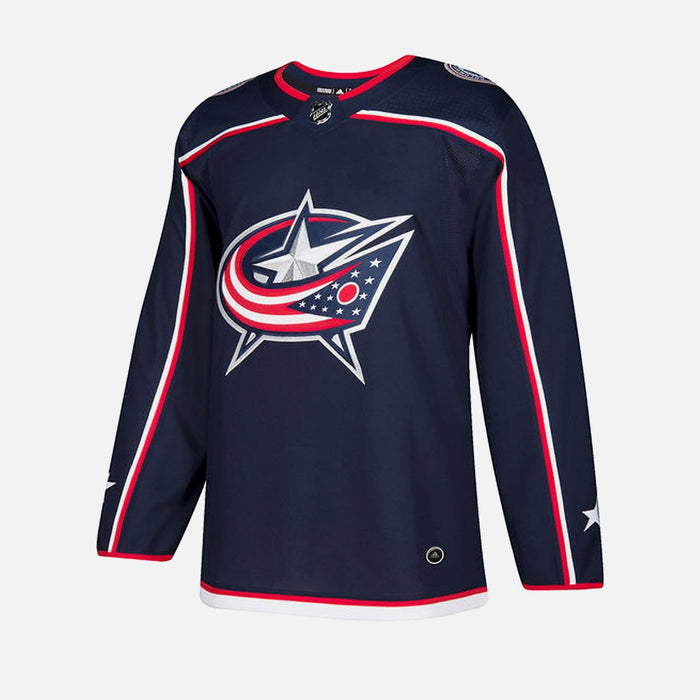 2017/18 Columbus Blue Jackets Adidas Home Blue Jersey - Pastime Sports & Games