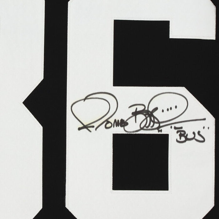 Jerome Bettis Autographed Pittsburgh Steelers Replica Jersey With "BUS" Inscription - Pastime Sports & Games