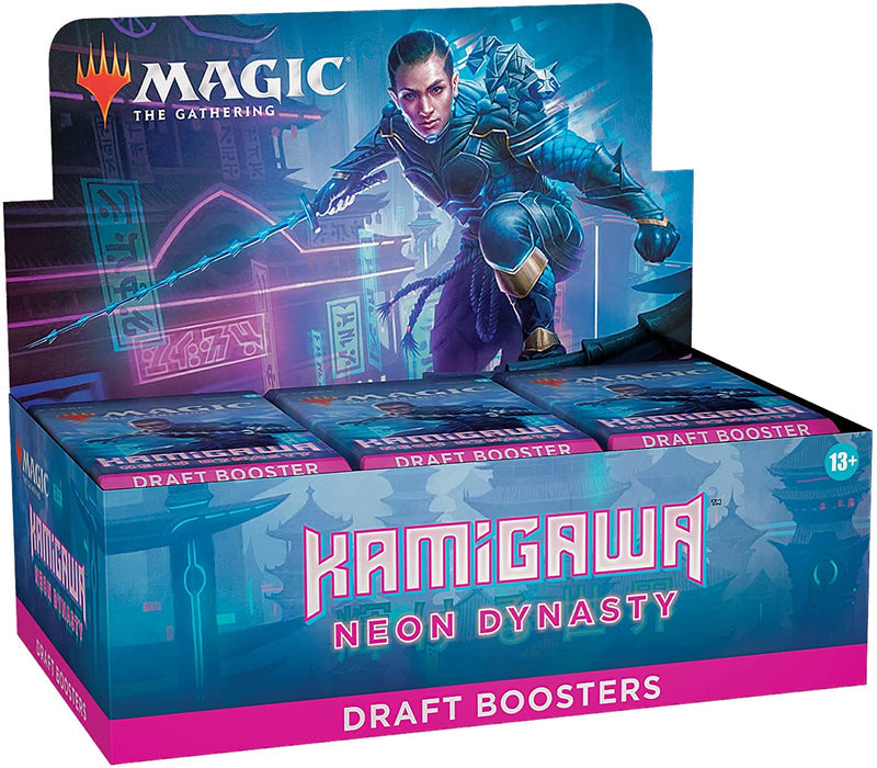 Magic The Gathering Kamigawa Neon Dynasty Draft Booster - Pastime Sports & Games