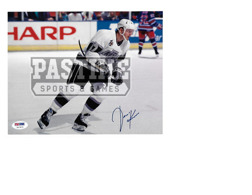 Jari Kurri Autographed 8X10 L.A Kings Away Jersey (Skating) - Pastime Sports & Games