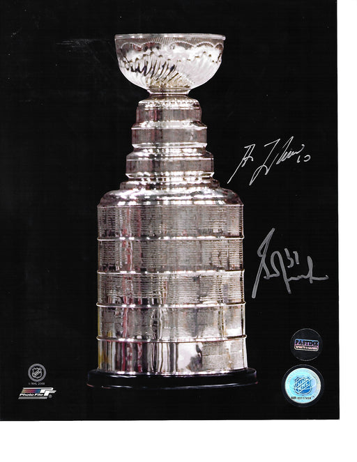 Guy Lafleur & Grant Fuhr Autographed 8X10 (Stanley Cup) - Pastime Sports & Games