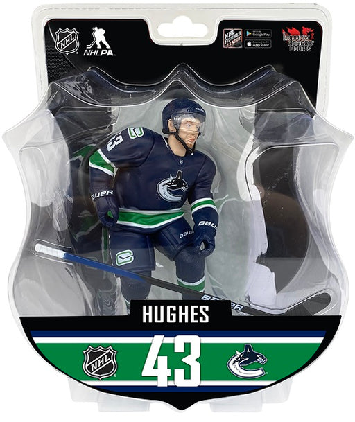 Imports Dragon Vancouver Canucks Quinn Hughes 6" Hockey Figure 20/21 - Pastime Sports & Games