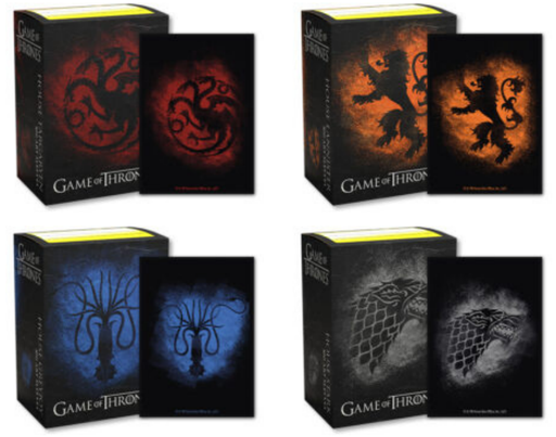 Dragon Shield Brushed Art Sleeves Game of Thrones - Pastime Sports & Games
