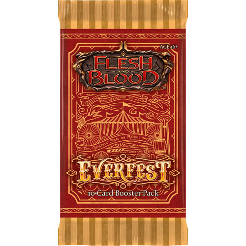 Flesh & Blood Everfest 1st Edition Booster - Pastime Sports & Games