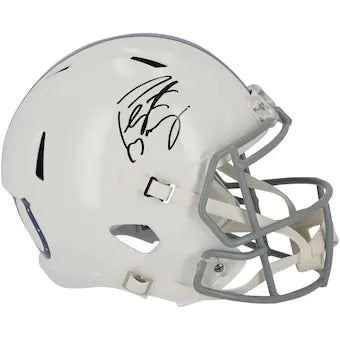 Peyton Manning Indianapolis Colts Fanatics Authentic Autographed Riddell Throwback Logo Speed Replica Helmet - Pastime Sports & Games