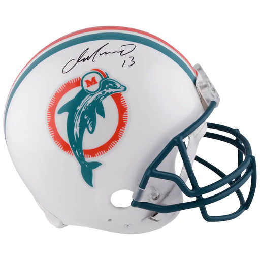 Dan Marino Miami Dolphins Fanatics Authentic Autographed Riddell Pro-Line Authentic Throwback Helmet - Pastime Sports & Games